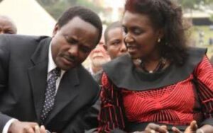 Wiper Leader Kalonzo Musyoka and his Wife Pauline Musyoka