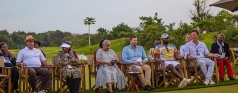 Prominent personalities such as Tourism CS Najib Balala, First Lady Margaret Kenyatta, Mombasa Governor Ali Hassan Joho attend the Ladies European Open in Vipingo Ridge.