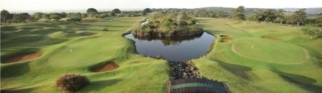 An aerial view of Vipingo's PGA Baobab Course.