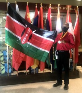 Wanjiku Chebet Kanjumba, Kenyan born Astronaut Engineer and Kenya's first Scientist-Astronaut candidate program graduate from the Advanced PoSSUM Space Academy, USA.