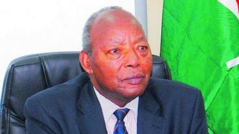 A file image of the late John Michuki, a one time powerful minister incharge of Interior Security