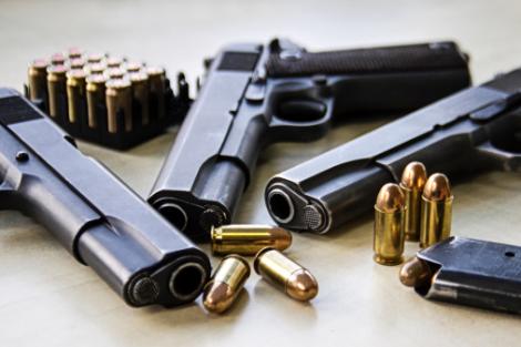 A file image of guns and bullets