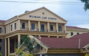 The Milimani Law Courts in Nairobi as pictured on November 18, 2019