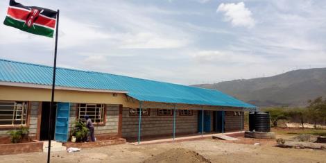 Some of the classes built at Children of Africa Hope Mission School