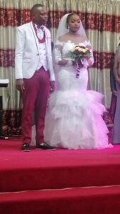 BBC Journalist Grace Kuria wed Joseph Kanja on Saturday, April 2, in a private church ceremony.