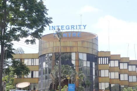 Ethics and Anti-Corruption Comission (EACC) Offices at Integrity centre Building in Nairobi. â€ŽMonday, â€Ž18 â€ŽNovember â€Ž2019.