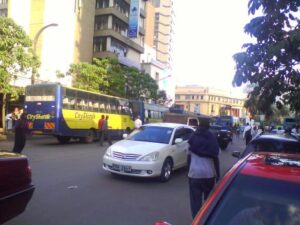 File image of a street in Nairobi.