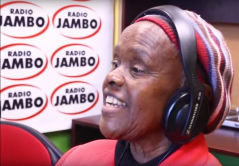 Citizen TV actress Elizabeth Wanjiru at Radio Jambo studios on Monday, February 17, 2020