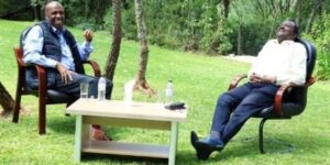 Kanu party leader Gideon Moi (left) and his Wiper counterpart Kalonzo Musyoka pictured on Sunday, May 15, 2022..jpg
