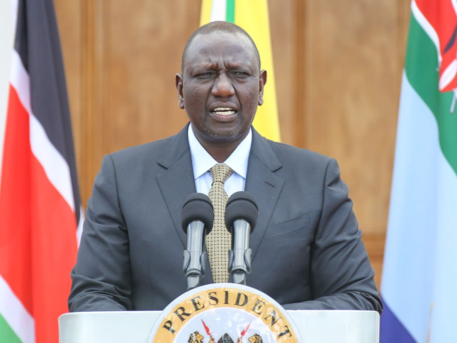 President William Ruto.