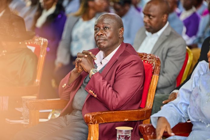 Deputy President Rigathi Gachagua in Kirinyaga county on July 20, 2024