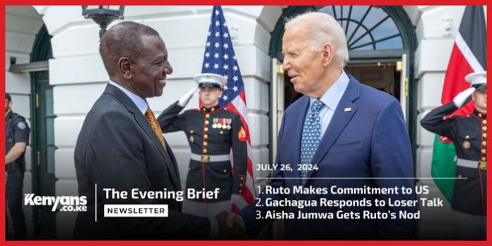 🔴 US Expresses Concerns to Ruto, Gachagua Reveals Thoughts on Cabinet